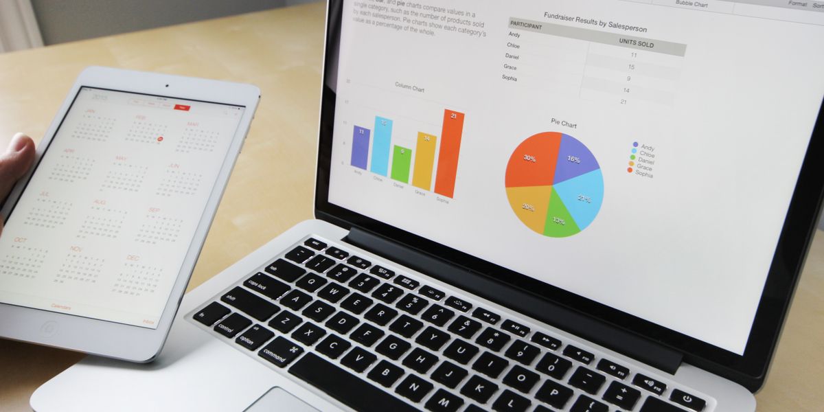SEO content strategy planning on laptop